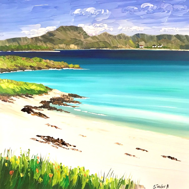 'Coral Beach Skye' by artist Sheila Fowler
